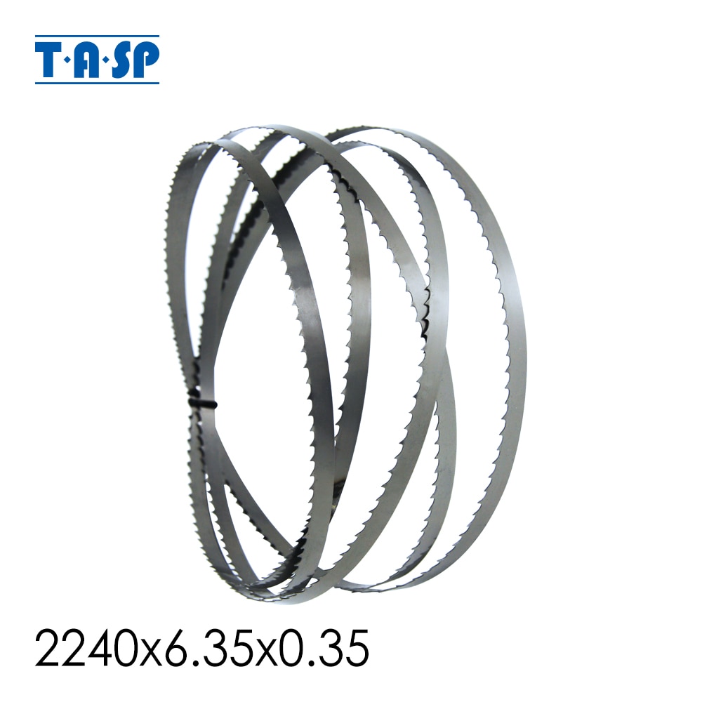 TASP 2240x6.35x0.35mm Bandsaw ̵ 88-1/4 x 6 TPI ..